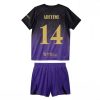Buy Barcelona Karim Adeyemi #14 Cheap Away Stadium Kit for Kids 2026-27 Jersey Set with Shorts 3 For Sale Barcelona Karim Adeyemi #14 Cheap Away Stadium Kit for Kids 2026-27 Jersey Set with Shorts 3