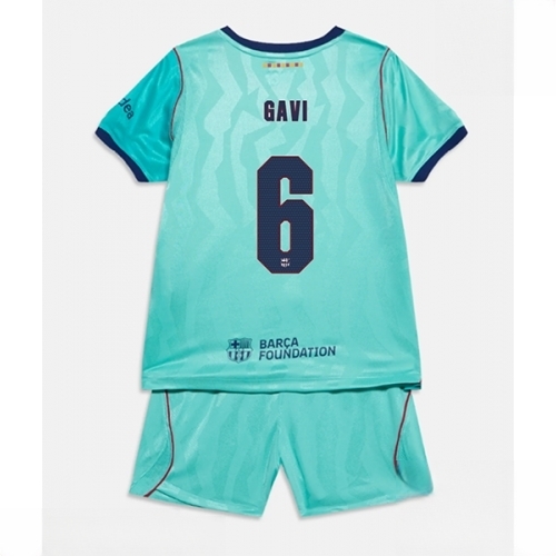 Buy Barcelona Paez Gavi #6 Cheap Third Stadium Kit for Kids 2026-27 Jersey Set with Shorts For Sale Barcelona Paez Gavi #6 Cheap Third Stadium Kit for Kids 2026-27 Jersey Set with Shorts