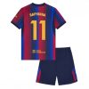 Buy Barcelona Raphinha Belloli #11 Cheap Home Stadium Kit for Kids 2026-27 Jersey Set with Shorts 3 For Sale Barcelona Raphinha Belloli #11 Cheap Home Stadium Kit for Kids 2026-27 Jersey Set with Shorts 3