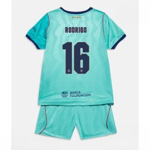 Buy Barcelona Rodri Hernandez #16 Cheap Third Stadium Kit for Kids 2026-27 Jersey Set with Shorts For Sale Barcelona Rodri Hernandez #16 Cheap Third Stadium Kit for Kids 2026-27 Jersey Set with Shorts