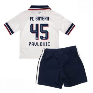 Buy Bayern Munich Aleksandar Pavlovic #45 Cheap Away Stadium Kit Football Kits for Boys Girls 2026-27 For Sale Bayern Munich Aleksandar Pavlovic #45 Cheap Away Stadium Kit Football Kits for Boys Girls 2026-27