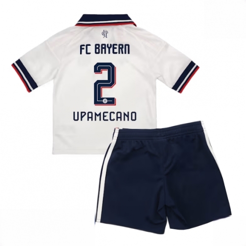Buy Bayern Munich Dayot Upamecano #2 Cheap Away Stadium Kit Football Kits for Boys Girls 2026-27 For Sale Bayern Munich Dayot Upamecano #2 Cheap Away Stadium Kit Football Kits for Boys Girls 2026-27