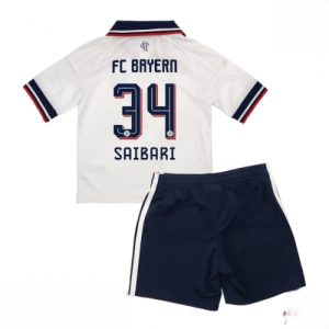 Buy Bayern Munich Ismael Saibari #34 Cheap Away Stadium Kit Football Kits for Boys Girls 2026-27 For Sale Bayern Munich Ismael Saibari #34 Cheap Away Stadium Kit Football Kits for Boys Girls 2026-27