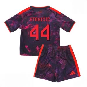 Buy Bayern Munich Josip Stanisic #44 Cheap Third Stadium Kit Football Kits for Boys Girls 2026-27 For Sale Bayern Munich Josip Stanisic #44 Cheap Third Stadium Kit Football Kits for Boys Girls 2026-27