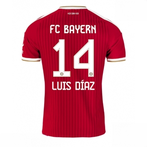 Buy Bayern Munich Luis Diaz #14 Cheap Home Stadium Shirt 2026-27 UK Sale For Sale Bayern Munich Luis Diaz #14 Cheap Home Stadium Shirt 2026-27 UK Sale