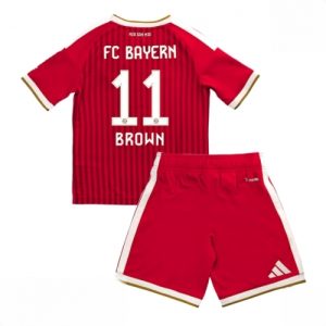Buy Bayern Munich Nathaniel Brown #11 Cheap Home Stadium Kit Football Kits for Boys Girls 2026-27 For Sale Bayern Munich Nathaniel Brown #11 Cheap Home Stadium Kit Football Kits for Boys Girls 2026-27