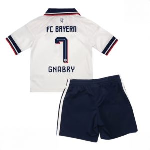 Buy Bayern Munich Serge Gnabry #7 Cheap Away Stadium Kit Football Kits for Boys Girls 2026-27 For Sale Bayern Munich Serge Gnabry #7 Cheap Away Stadium Kit Football Kits for Boys Girls 2026-27