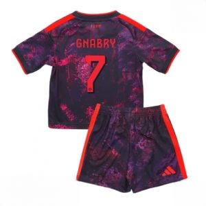 Buy Bayern Munich Serge Gnabry #7 Cheap Third Stadium Kit Football Kits for Boys Girls 2026-27 For Sale Bayern Munich Serge Gnabry #7 Cheap Third Stadium Kit Football Kits for Boys Girls 2026-27