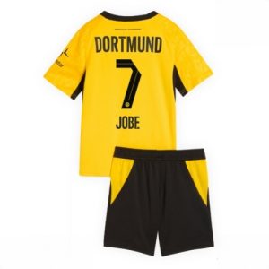 Buy Borussia Dortmund Jobe Bellingham #7 Cheap Home Stadium Kit Football Jersey Kids Sets 2026-27 For Sale Borussia Dortmund Jobe Bellingham #7 Cheap Home Stadium Kit Football Jersey Kids Sets 2026-27