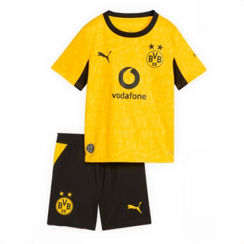 Buy Borussia Dortmund Joey Veerman #25 Cheap Home Stadium Kit Football Jersey Kids Sets 2026-27 2 For Sale Borussia Dortmund Joey Veerman #25 Cheap Home Stadium Kit Football Jersey Kids Sets 2026-27 2