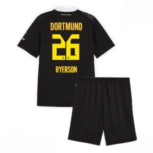 Buy Borussia Dortmund Julian Ryerson #26 Cheap Away Stadium Kit Football Jersey Kids Sets 2026-27 For Sale Borussia Dortmund Julian Ryerson #26 Cheap Away Stadium Kit Football Jersey Kids Sets 2026-27