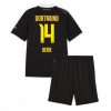 Buy Borussia Dortmund Maximilian Beier #14 Cheap Away Stadium Kit Football Jersey Kids Sets 2026-27 3 For Sale Borussia Dortmund Maximilian Beier #14 Cheap Away Stadium Kit Football Jersey Kids Sets 2026-27 3