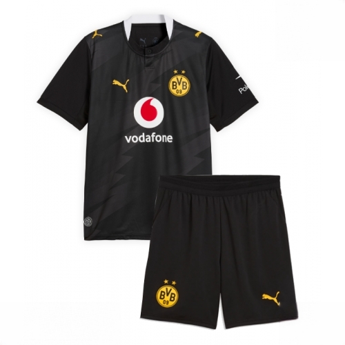 Buy Borussia Dortmund Waldemar Anton #3 Cheap Away Stadium Kit Football Jersey Kids Sets 2026-27 2 For Sale Borussia Dortmund Waldemar Anton #3 Cheap Away Stadium Kit Football Jersey Kids Sets 2026-27 2