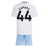 Cheap Aston Villa Football Jerseys Boubacar Kamara #44 Away Stadium Kit for Kids 2024-25