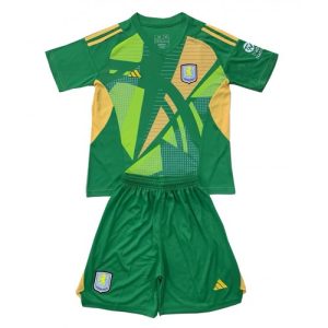 Cheap Aston Villa Football Jerseys Goalkeeper Home Stadium Kit for Kids 2024-25