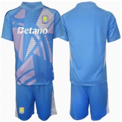 Cheap Aston Villa Football Jerseys Goalkeeper Third Stadium Kit for Kids 2024-25