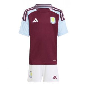 Cheap Aston Villa Football Jerseys Home Stadium Kit for Kids 2024-25