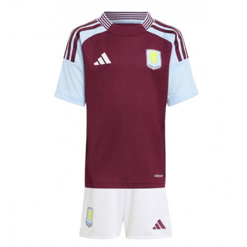 Cheap Aston Villa Football Jerseys Home Stadium Kit for Kids 2024-25