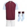 Cheap Aston Villa Football Jerseys Home Stadium Kit for Kids 2024-25