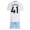 Cheap Aston Villa Football Jerseys Jacob Ramsey #41 Away Stadium Kit for Kids 2024-25