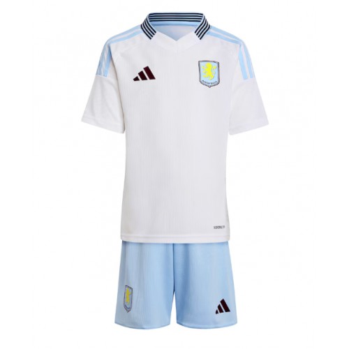Cheap Aston Villa Football Jerseys Jacob Ramsey #41 Away Stadium Kit for Kids 2024-25