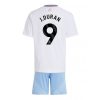Cheap Aston Villa Football Jerseys Jhon Duran #9 Away Stadium Kit for Kids 2024-25