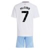 Cheap Aston Villa Football Jerseys John McGinn #7 Away Stadium Kit for Kids 2024-25