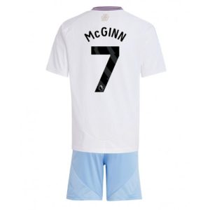 Cheap Aston Villa Football Jerseys John McGinn #7 Away Stadium Kit for Kids 2024-25