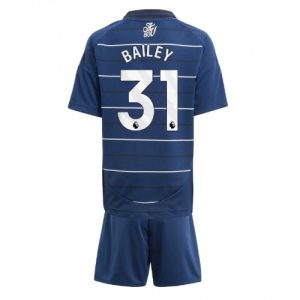 Cheap Aston Villa Football Jerseys Leon Bailey #31 Third Stadium Kit for Kids 2024-25