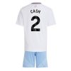 Cheap Aston Villa Football Jerseys Matty Cash #2 Away Stadium Kit for Kids 2024-25