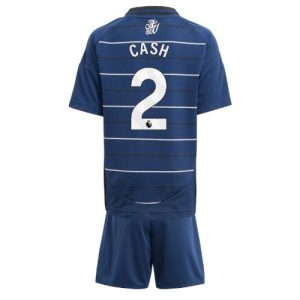 Cheap Aston Villa Football Jerseys Matty Cash #2 Third Stadium Kit for Kids 2024-25