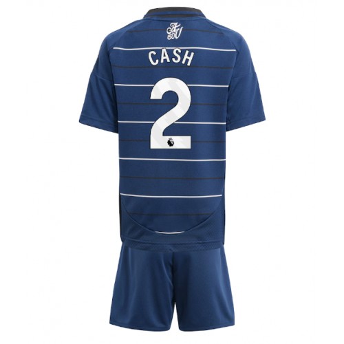 Cheap Aston Villa Football Jerseys Matty Cash #2 Third Stadium Kit for Kids 2024-25
