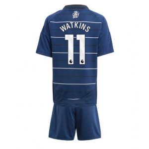 Cheap Aston Villa Football Jerseys Ollie Watkins #11 Third Stadium Kit for Kids 2024-25