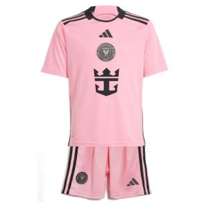 Cheap Inter Miami Football Shirts Home Stadium Kit for Kids 2024-25