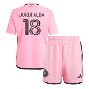 Buy Cheap Inter Miami Football Shirts Jordi Alba #18 Home Stadium Kit for Kids 2024-25 For Sale Cheap Inter Miami Football Shirts Jordi Alba #18 Home Stadium Kit for Kids 2024-25