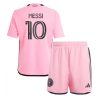Cheap Inter Miami Lionel Messi #10 Home Stadium Kit for Kids 2024-25