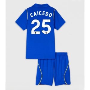 Buy Chelsea Moises Caicedo #25 Cheap Home Stadium Kit for Kids 2026-27 Football shirts UK For Sale Chelsea Moises Caicedo #25 Cheap Home Stadium Kit for Kids 2026-27 Football shirts UK