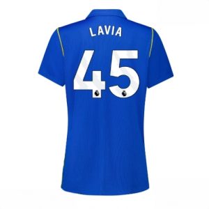 Buy Chelsea Romeo Lavia #45 Cheap Home Stadium Shirt for Women 2026-27 Short Sleeve For Sale Chelsea Romeo Lavia #45 Cheap Home Stadium Shirt for Women 2026-27 Short Sleeve