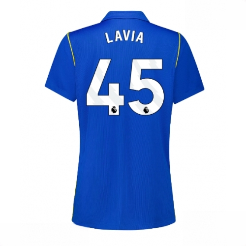 Buy Chelsea Romeo Lavia #45 Cheap Home Stadium Shirt for Women 2026-27 Short Sleeve For Sale Chelsea Romeo Lavia #45 Cheap Home Stadium Shirt for Women 2026-27 Short Sleeve