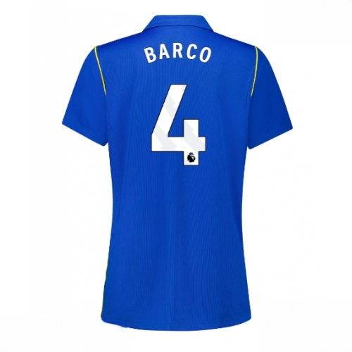 Buy Chelsea Valentin Barco #4 Cheap Home Stadium Shirt for Women 2026-27 Short Sleeve For Sale Chelsea Valentin Barco #4 Cheap Home Stadium Shirt for Women 2026-27 Short Sleeve