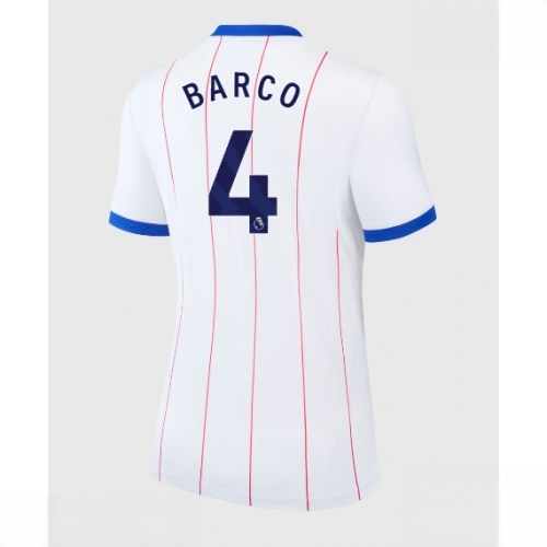 Buy Chelsea Valentin Barco #4 Cheap Third Stadium Shirt for Women 2026-27 Short Sleeve For Sale Chelsea Valentin Barco #4 Cheap Third Stadium Shirt for Women 2026-27 Short Sleeve