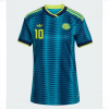 Colombia James Rodriguez #10 Soccer Jerseys Away Stadium Shirt for Women World Cup 2026 Short Sleeve