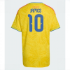 Colombia James Rodriguez #10 Soccer Jerseys Home Stadium Shirt for Women World Cup 2026 Short Sleeve