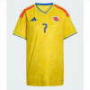 Colombia Luis Diaz #7 Soccer Jerseys Home Stadium Shirt for Women World Cup 2026 Short Sleeve