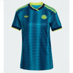 Colombia Soccer Jerseys Away Stadium Shirt for Women World Cup 2026 Short Sleeve