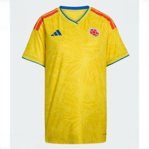 Colombia Soccer Jerseys Home Stadium Shirt for Women World Cup 2026 Short Sleeve