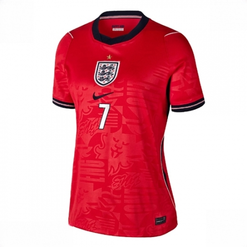 Buy England Bukayo Saka #7 Soccer Jerseys Away Stadium Shirt for Women World Cup 2026 Short Sleeve 2 For Sale England Bukayo Saka #7 Soccer Jerseys Away Stadium Shirt for Women World Cup 2026 Short Sleeve 2