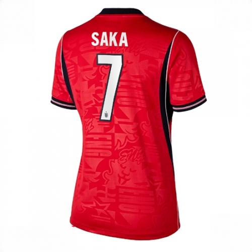 Buy England Bukayo Saka #7 Soccer Jerseys Away Stadium Shirt for Women World Cup 2026 Short Sleeve For Sale England Bukayo Saka #7 Soccer Jerseys Away Stadium Shirt for Women World Cup 2026 Short Sleeve