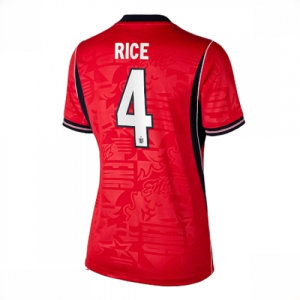 Buy England Declan Rice #4 Soccer Jerseys Away Stadium Shirt for Women World Cup 2026 Short Sleeve For Sale England Declan Rice #4 Soccer Jerseys Away Stadium Shirt for Women World Cup 2026 Short Sleeve
