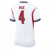 Buy England Declan Rice #4 Soccer Jerseys Home Stadium Shirt for Women World Cup 2026 Short Sleeve 3 For Sale England Declan Rice #4 Soccer Jerseys Home Stadium Shirt for Women World Cup 2026 Short Sleeve 3